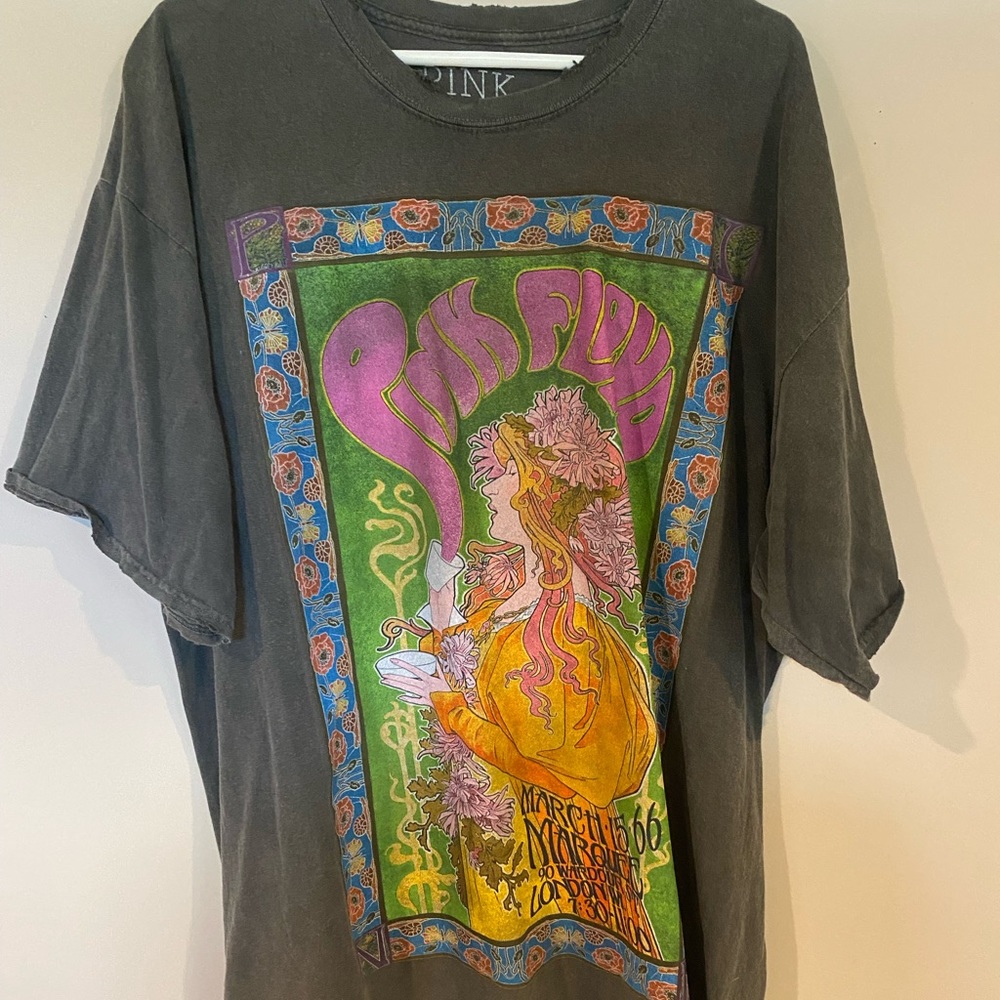 Brand New Urban Outfitters T shirt dress Pink Floyd